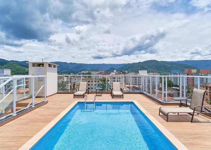 500 metros da Orla Itaguá em Ubatuba - Varanda Gourmet/ Wi-fi